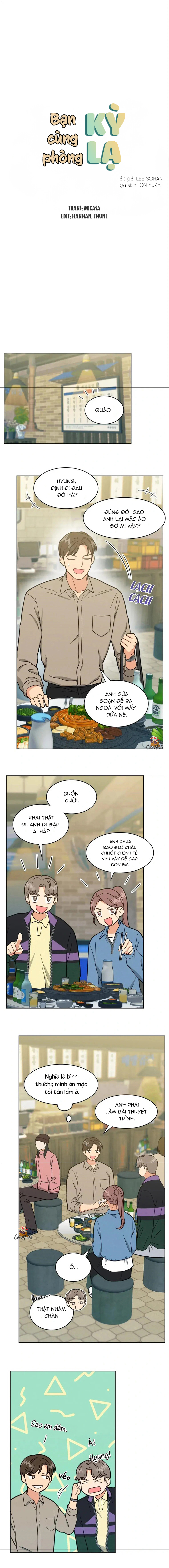 bạn cùng phòng kì lạ chapter 19 1