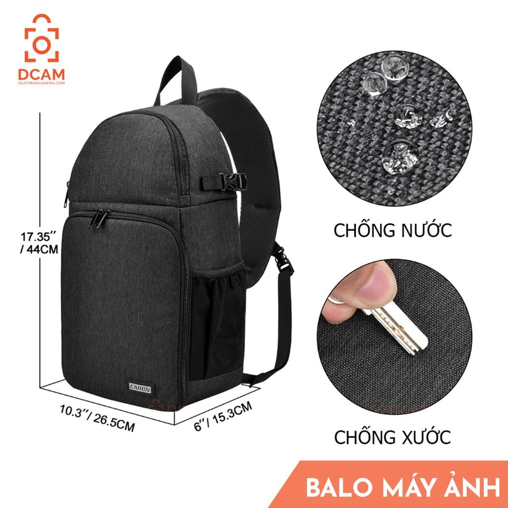 BALO CADEN THAO TÁC NHANH CHỐNG NƯỚC 100%