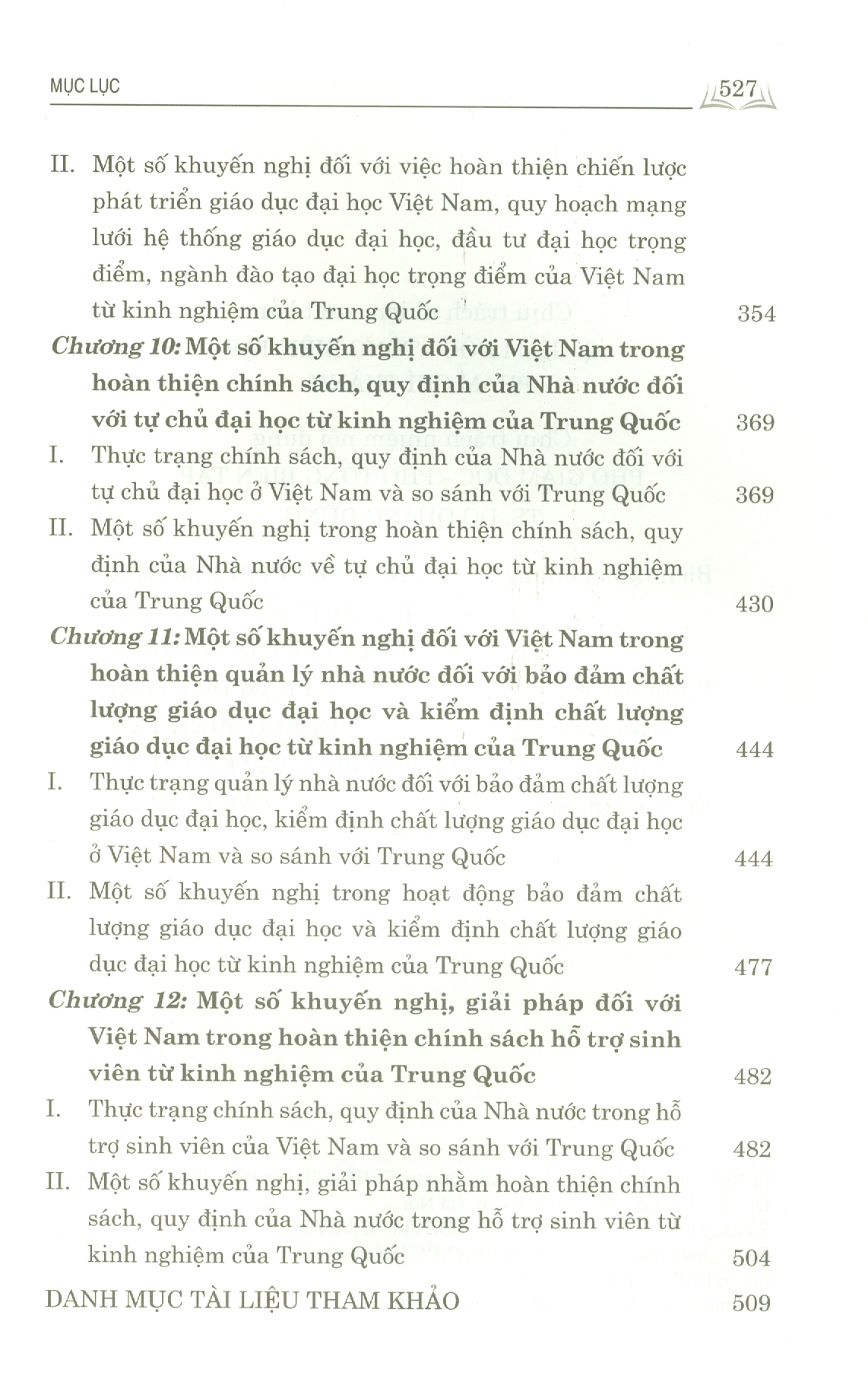 Quản Lý Nhà Nước Về Giáo Dục Đại Học - Kinh Nghiệm Của Trung Quốc Và Khuyến Nghị Đối Với Việt Nam (Sách chuyên khảo)