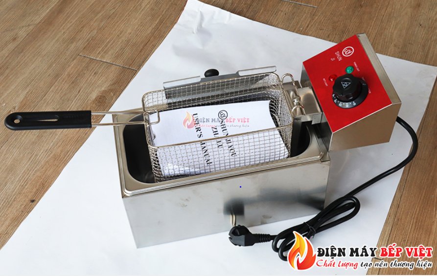 Bếp Chiên Đơn 4L Shunji SJ-EH4L, Bếp Chiên Nhúng, Bếp Chiên Điện