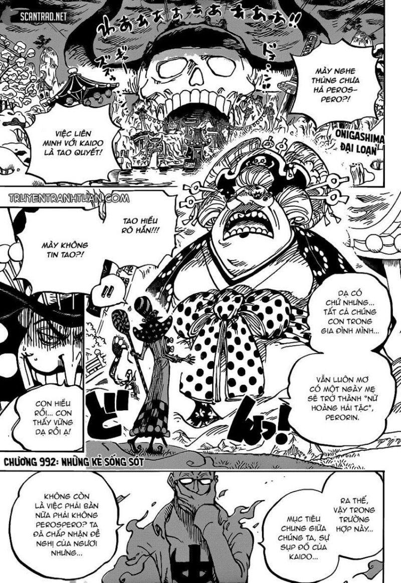đảo hải tặc - one piece chapter 992 1
