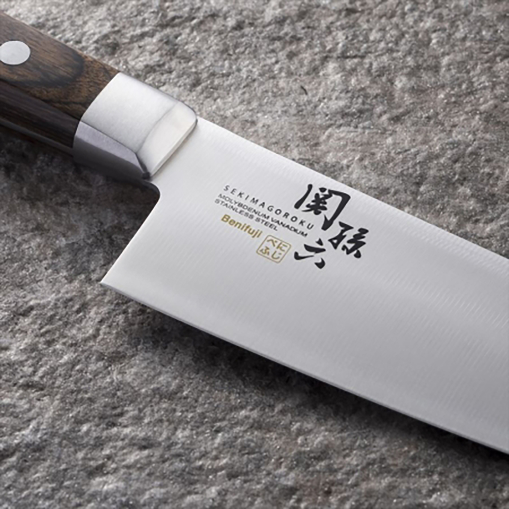 Dao bếp Nhật cao cấp KAI Benifuji Santoku - Dao thái đa năng AB5437 (165mm) - Dao bếp Nhật chính hãng