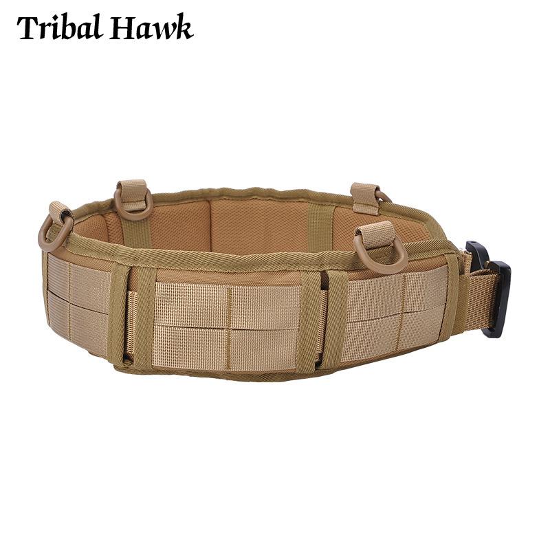 Chiến Thuật Molle Đai Quân Sự Quân Đội Airsoft Trận Thắt Lưng Nam Ngoài Trời Chiến Đấu Săn Bắn Bóng Sơn CS Mềm Độn Máy Bay Tiêm Kích Eo Nơ