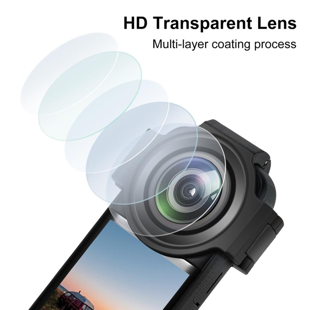Panoramic Camera Lens Guards Lens Protective Cover Compatible with Insta360 X3 Camera