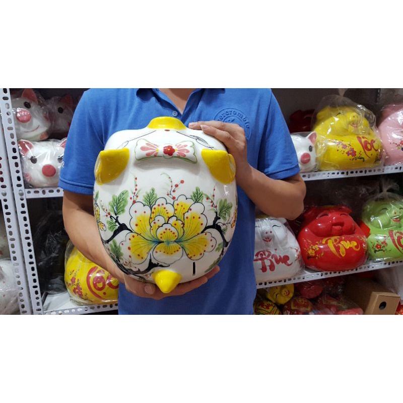 Heo Nơ tiết kiệm - gốm sứ cao cấp