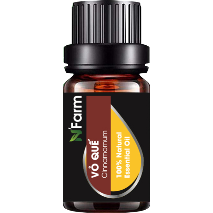 Tinh Dầu Vỏ Quế Nguyên Chất N'farm 10ml (Cinnamomum)