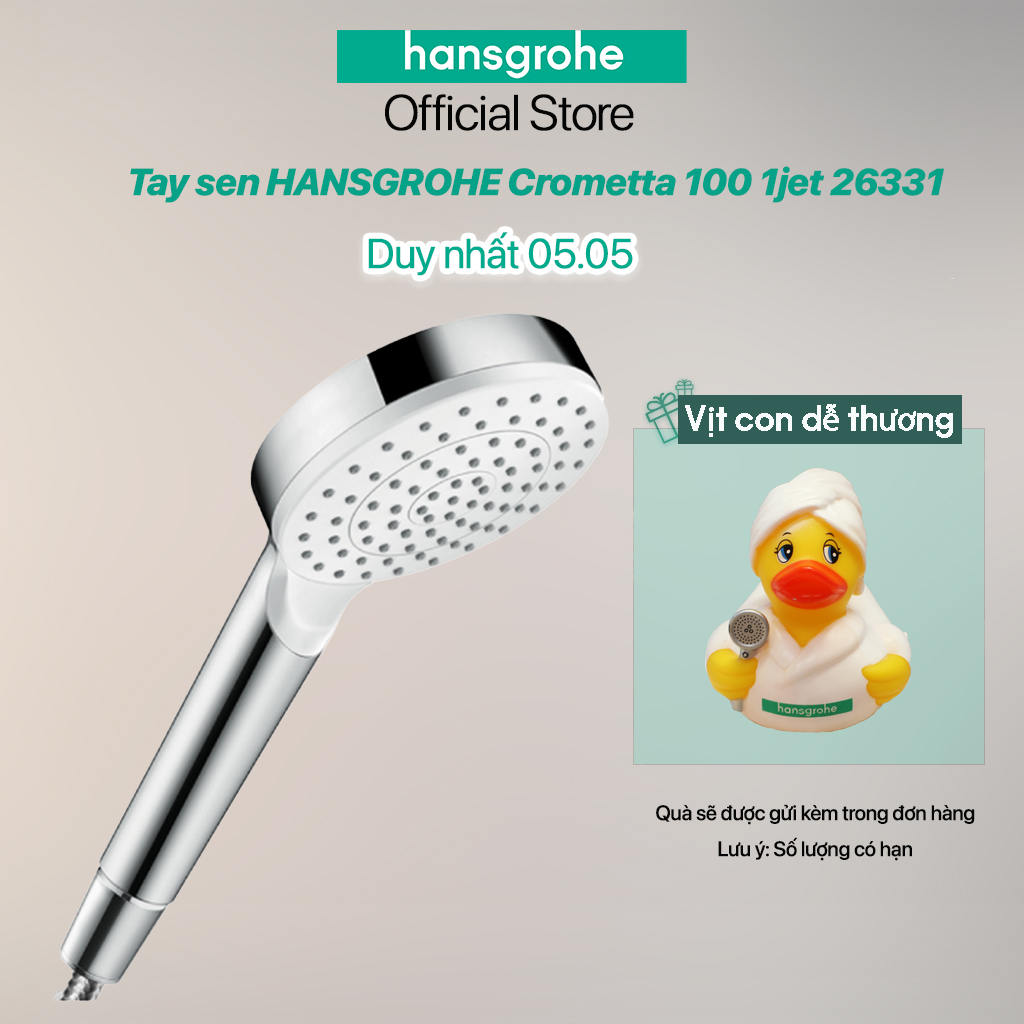 Tay sen HANSGROHE Crometta 100 1jet 26331