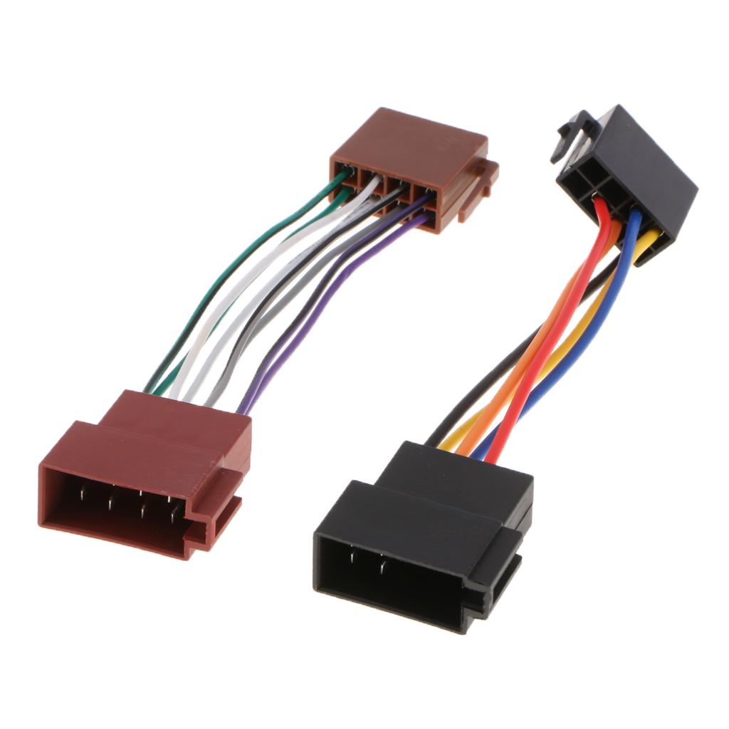 Car Radio Stereo Cable Wire Harness CD Plug for JVC 16 pin ISO Radio