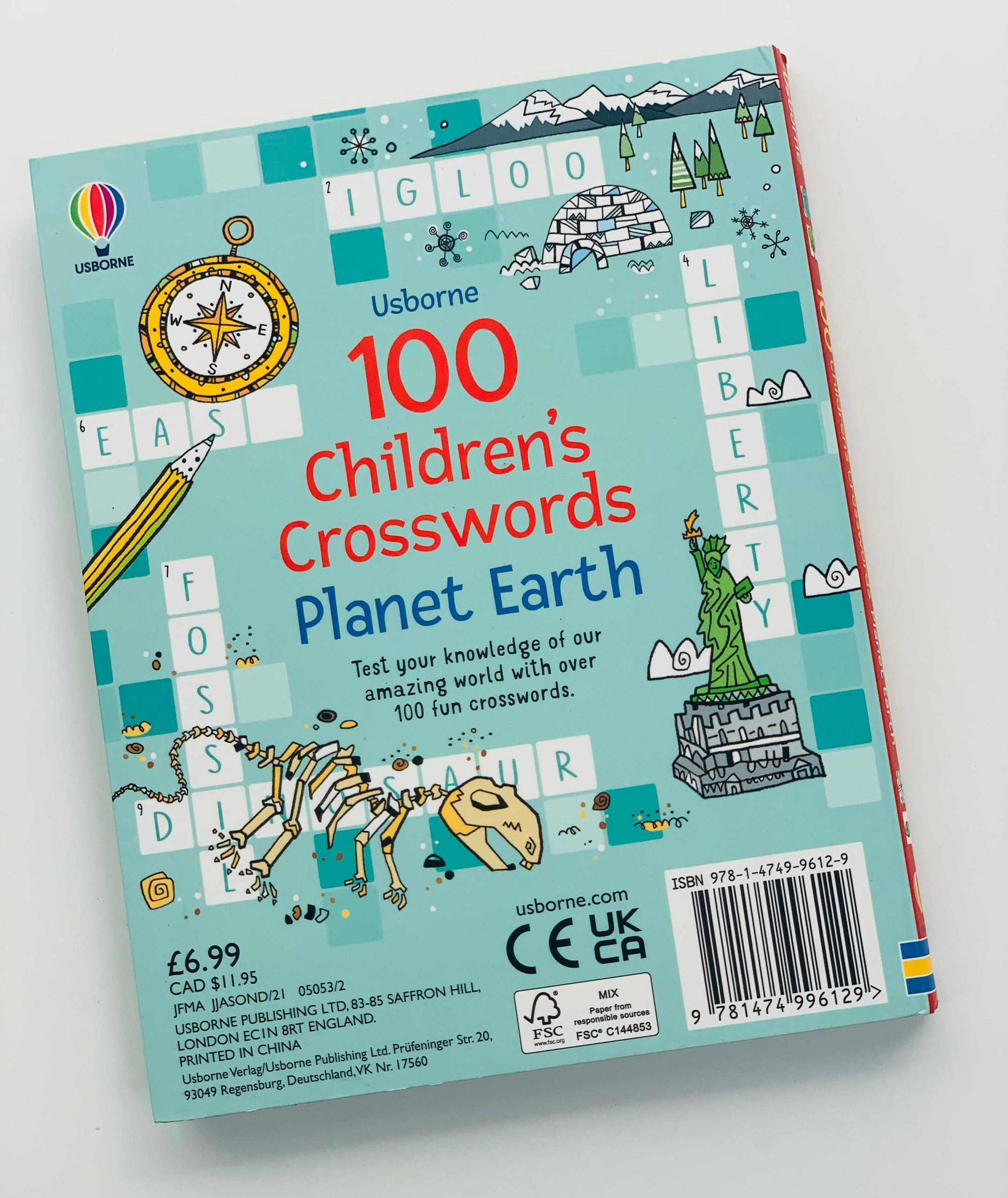 100 Children's Crosswords: Planet Earth