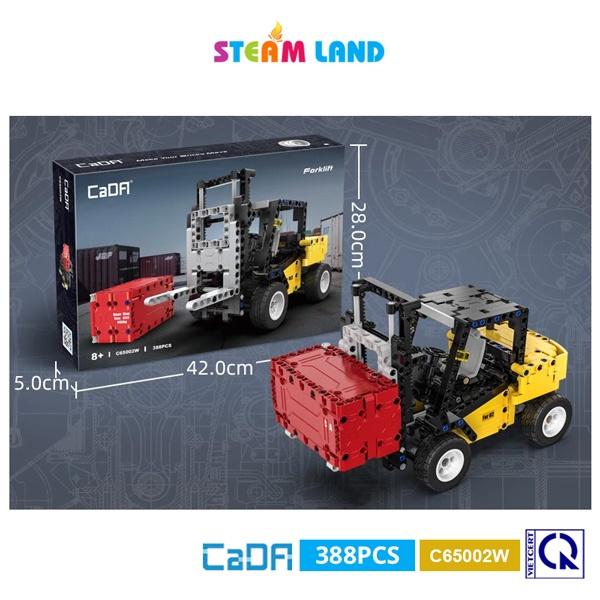 Đồ Chơi Lắp Ráp Xe Nâng Kỹ Thuật Forklift - CADA C65002W