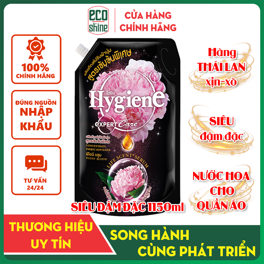 [NEW 2023] Xả Vải Hygiene TháiLan Siêu Đậm Đặc. Tuyệt Phẩm Chăm Sóc Quần Áo, Thơm Quyến Rũ, Ngát Hương Chuẩn Thái Lan