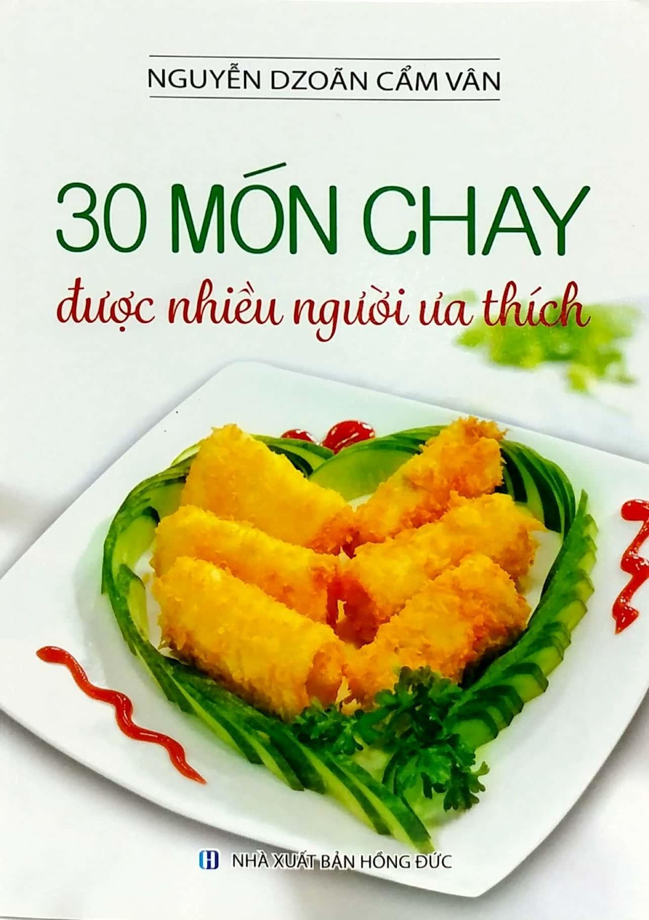 Bộ Sách Thực Đơn Cơm Chay 3 Món - Các Món Chay - Ăn Chay Tốt Cho Sức Khỏe - 30 Món Chay Được Nhiều Người Ưa Thích (Bộ 4 Cuốn)