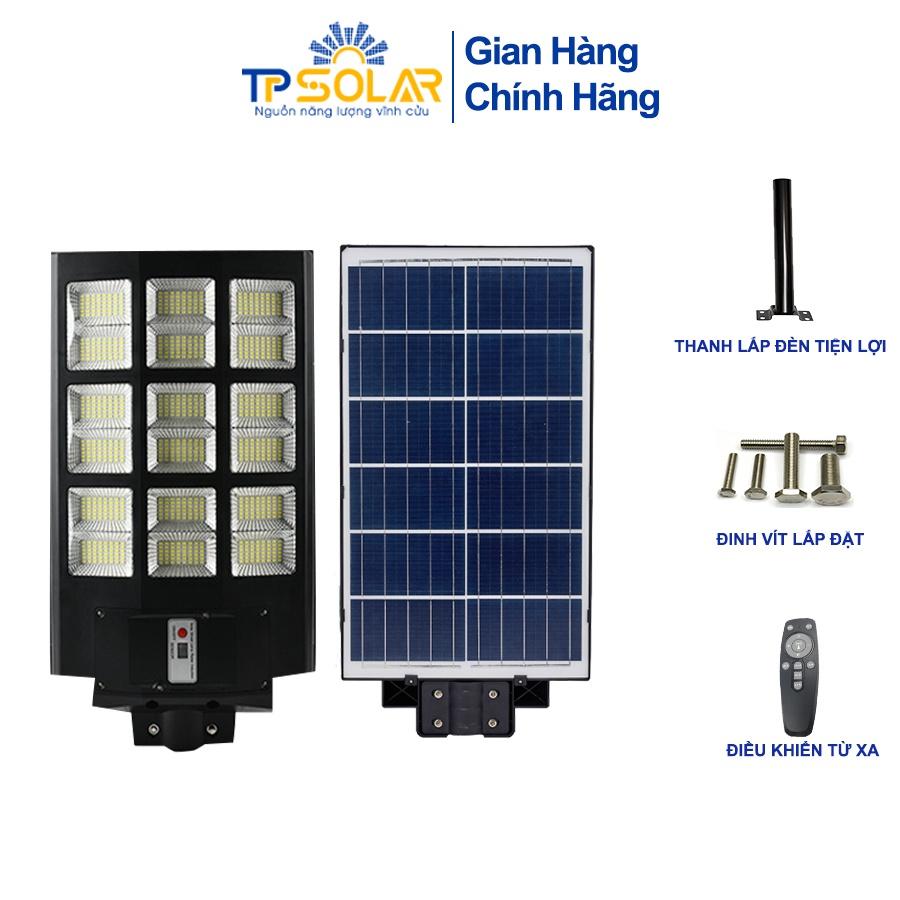 Đèn Đường Liền Thể 3 Mặt Năng Lượng Mặt Trời TP Solar TP-D450N Công Suất 450W Chống Nước IP65, Độ Bền Cao