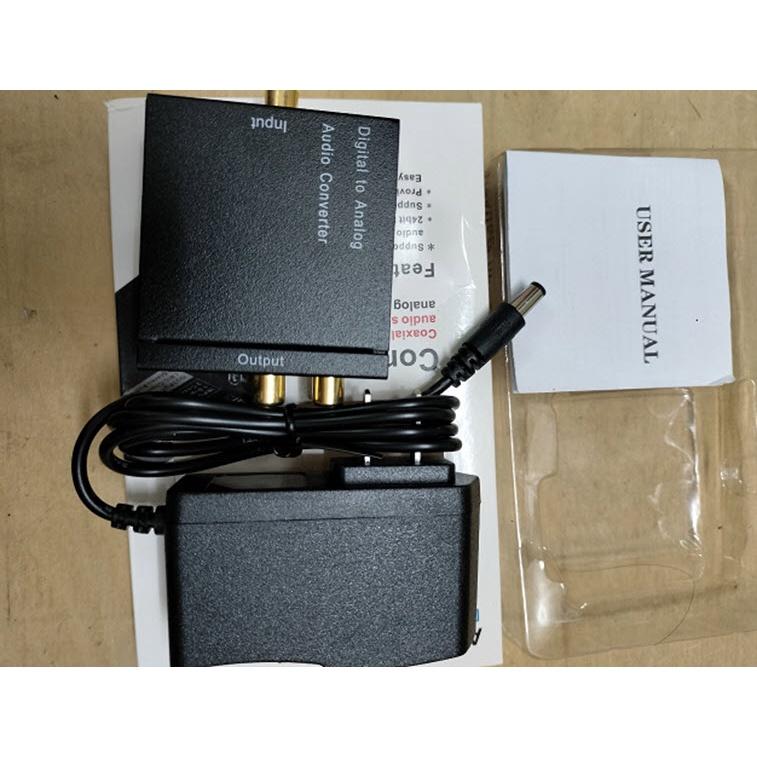 Bộ chuyển đổi Quang sang Audio L/R mẫu 2023 LOẠI TO