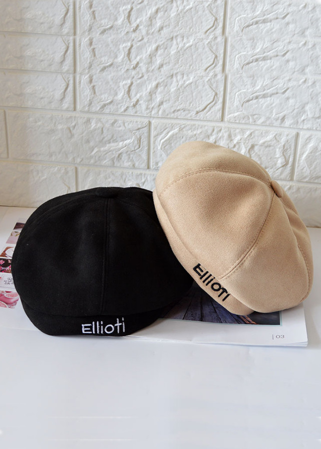 Mũ beret unisex cho cả nam và nữ thêu Elioti MV602