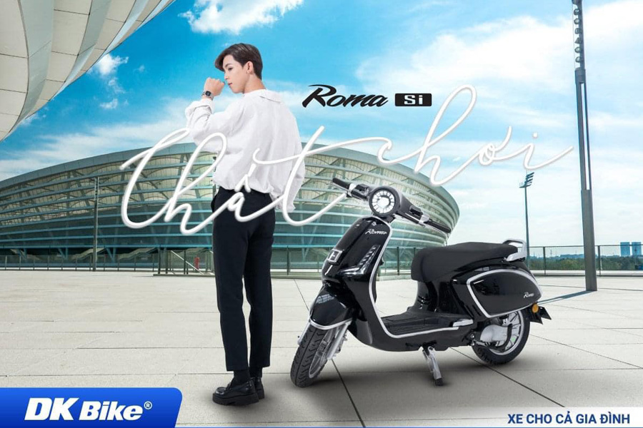 XE MÁY ĐIỆN DK ROMA SI