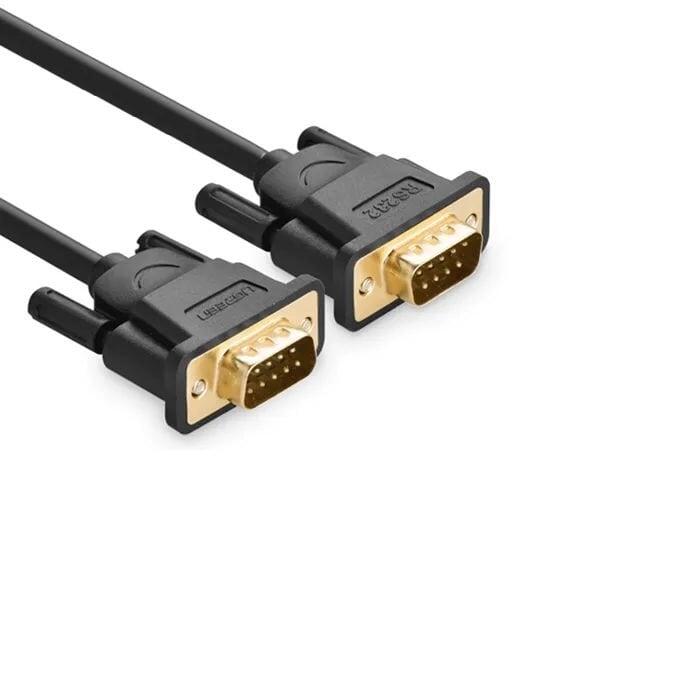 Ugreen 20155 3M màu Đen Cáp tín hiệu 2 đầu COM RS232 dương cao cấp DB101 - Hàng chính hãng