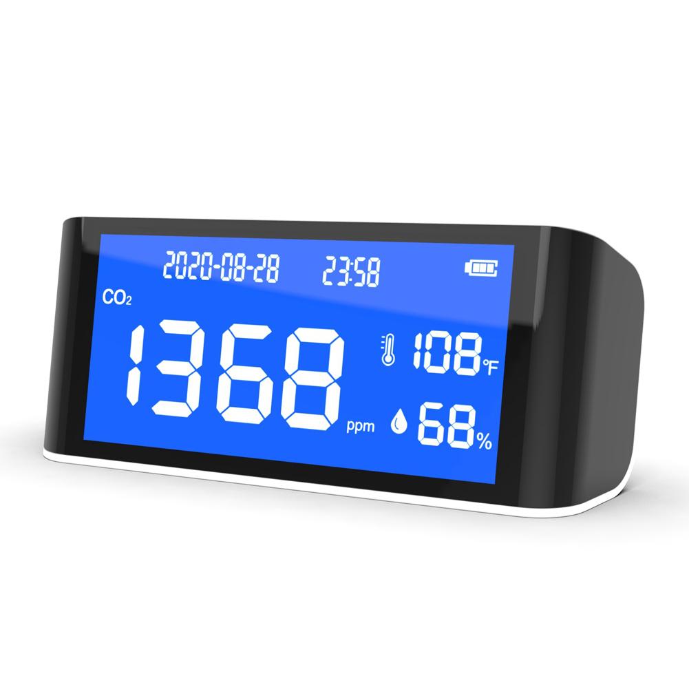 DM69 H 400~5000ppm CO2 Detection Scope Intelligent CO2 Detector Intelligent Home Life Temperature Humidity Detector Air