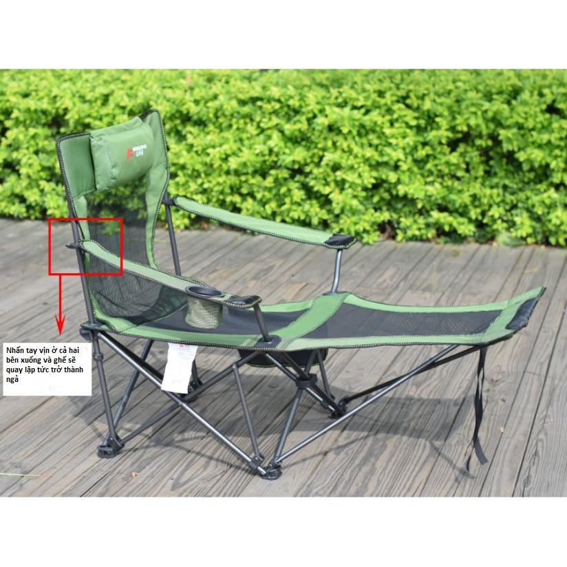 Ghế Xếp Du Lịch Dã Ngoại Chịu Lực 100kg