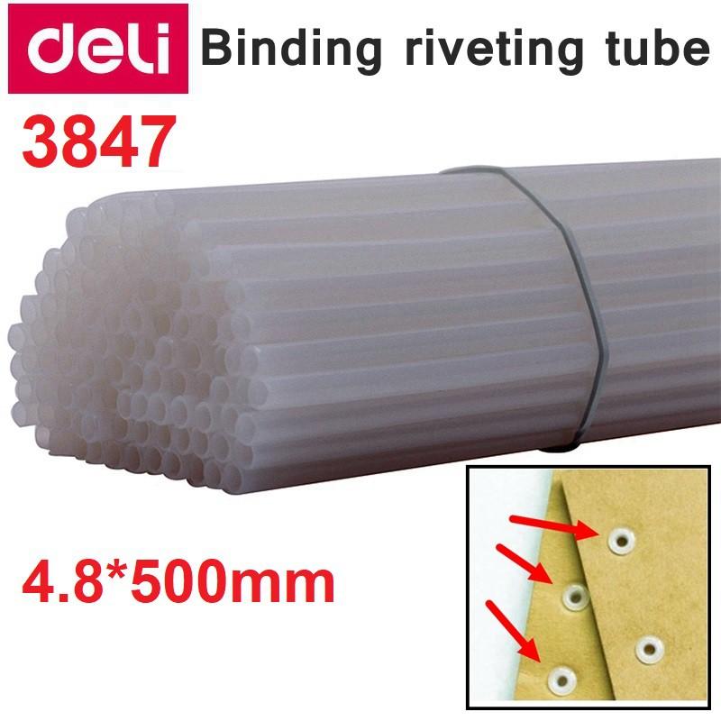 Suốt nhựa cho máy khoan và đóng chứng từ Deli 3847 (đường kính 4.8mm)