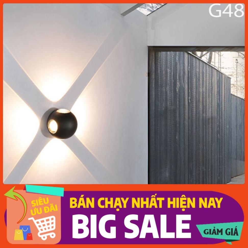 Đèn trang trí hắt tường 4 chiều - 12w chống nước G48
