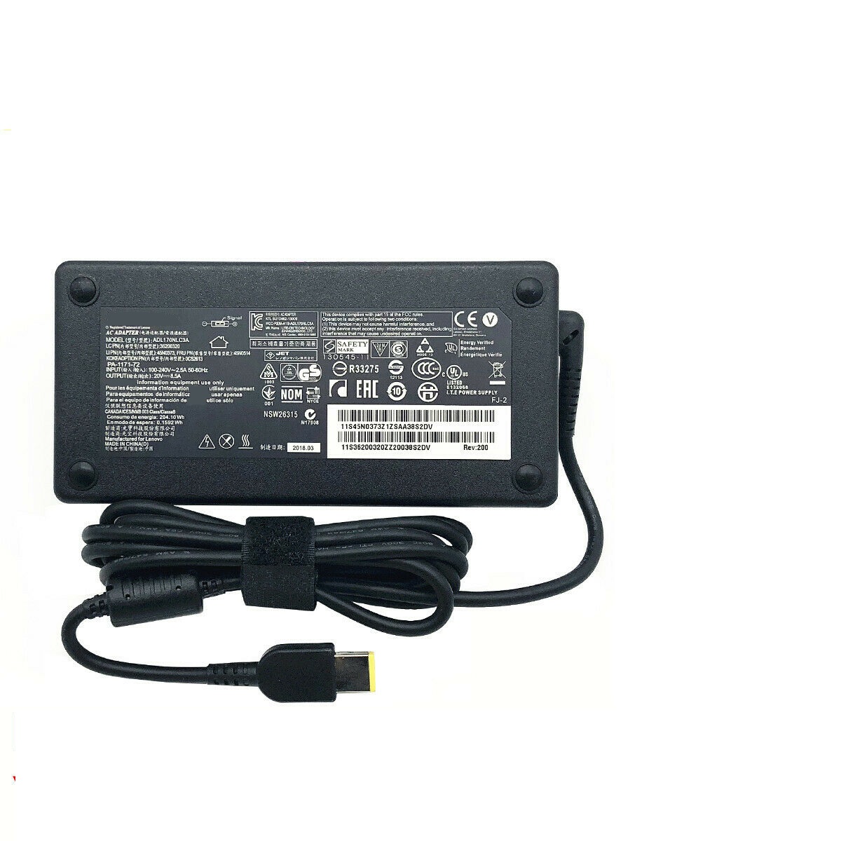 Sạc dành cho Laptop Lenovo Legion 5 15" 15IMH05 15ARH05 AC Charger Adapter 170w Slim