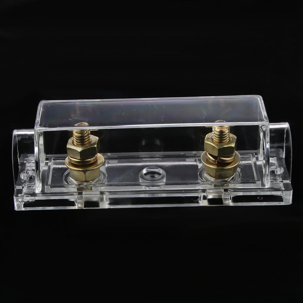 Car Audio Inline Stereo ANL Fuse Holder 0 4 8 Gauge Wire + 300 AMP Fuses