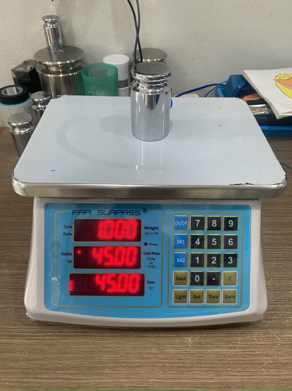 Cân Tính Tiền Chống Nước SURPASS 30KG/5G