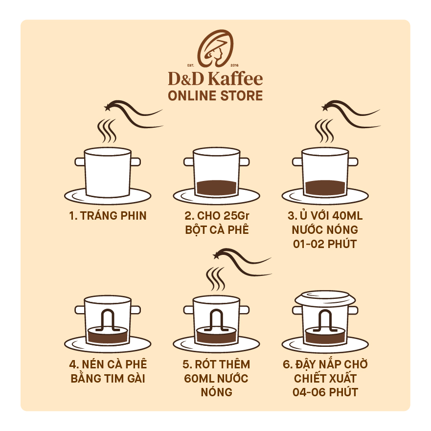 Cà phê Arabica Blend, cà phê nguyên chất 100% rang mộc, gói 250gr, D&amp;D Kaffee