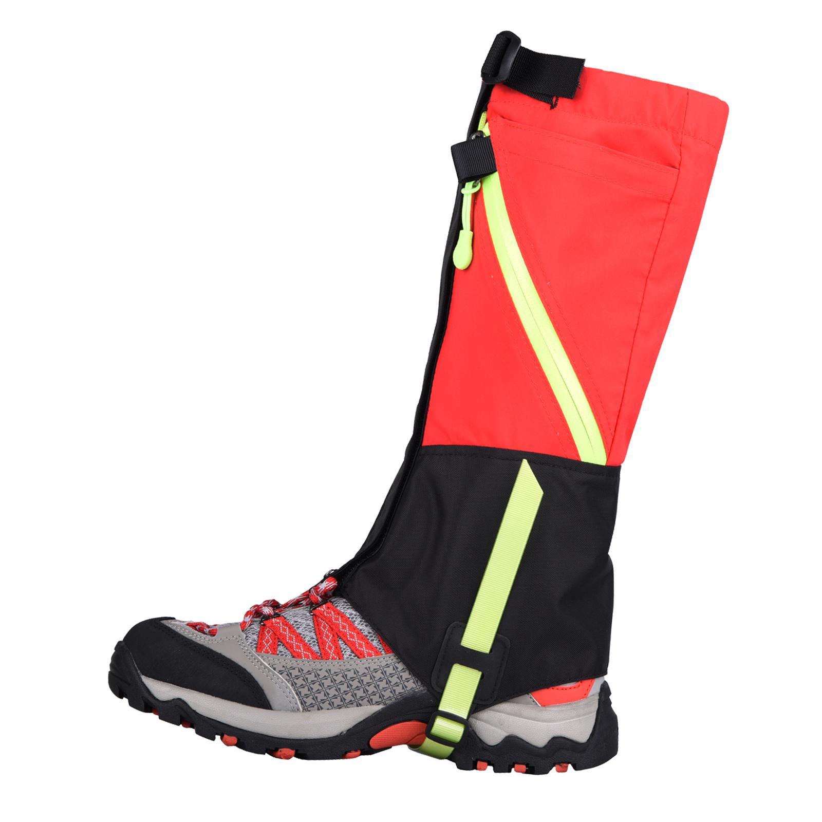 Children Leg Hiking , Shoe Covers Kids Snow Gaiter Waterproof Breathable Leg Protector for Camping, Climbing, Running
