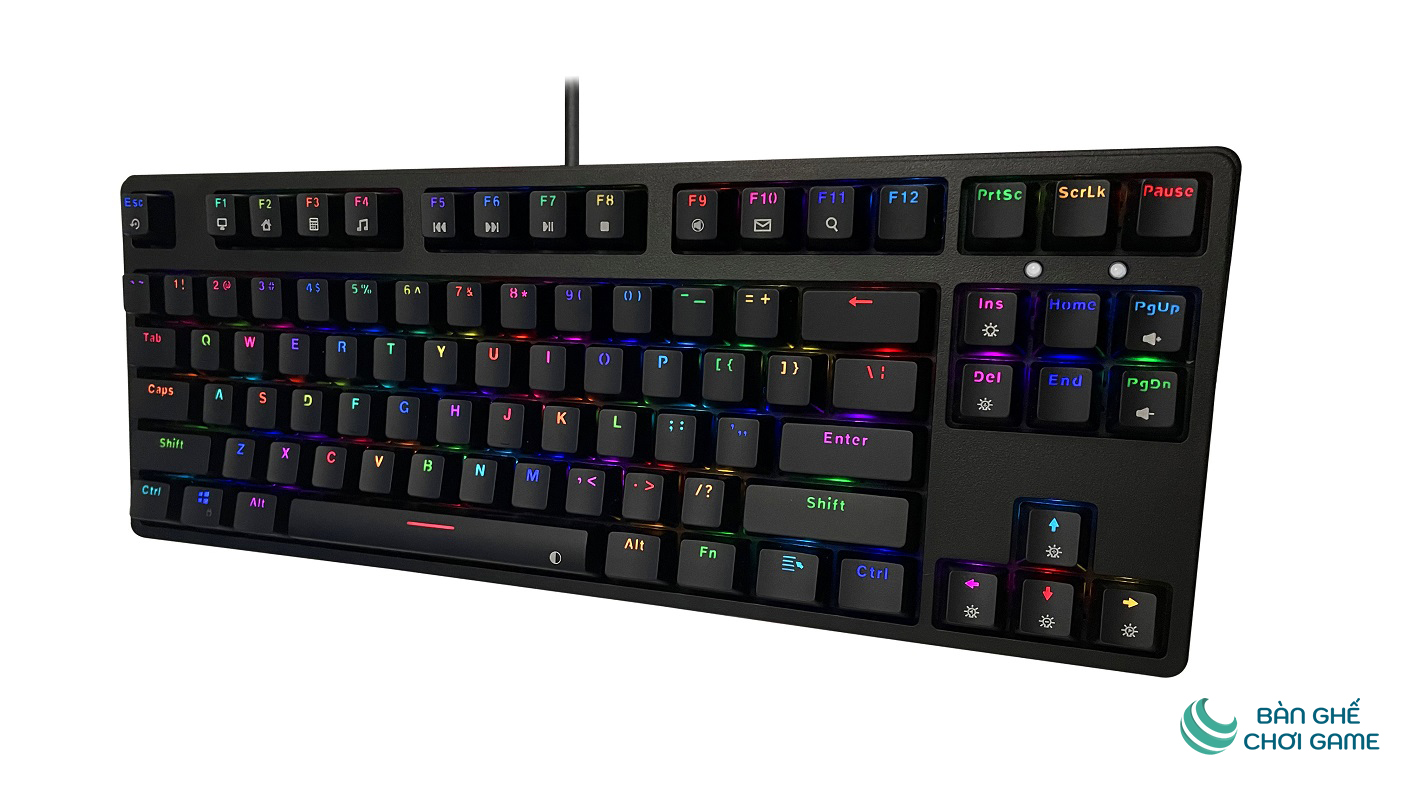 Bàn phím cơ E-Dra EK387L RGB Huano Switch - Hàng chính hãng