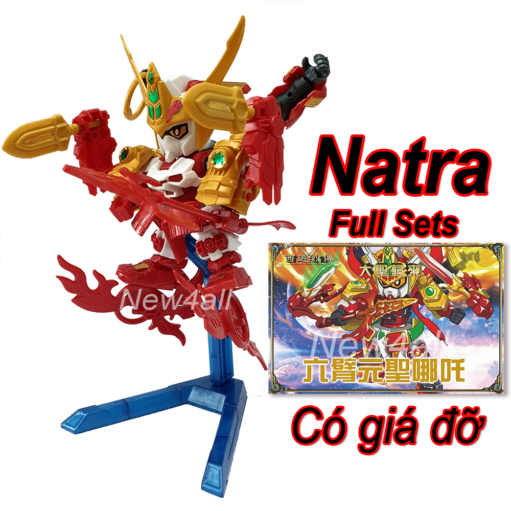 Đồ chơi lắp ráp SD Gundam Natra bản Full - mg AT Gundam Tây Du Ký New4all Journey to the West