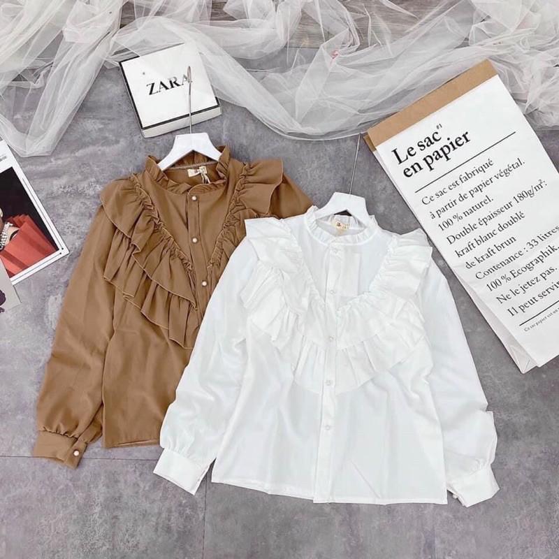 Áo sơ mi cúc ngọc