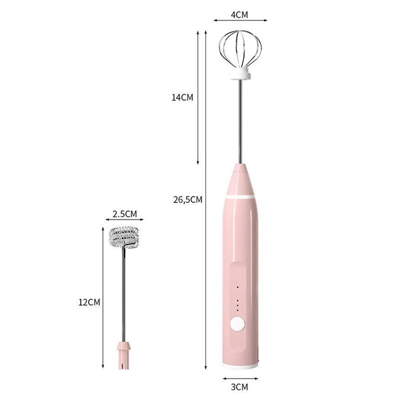 Di Động USB Sạc Điện Bọt Sữa Bọt Sữa Máy Đánh Trứng Cầm Tay Công Cụ