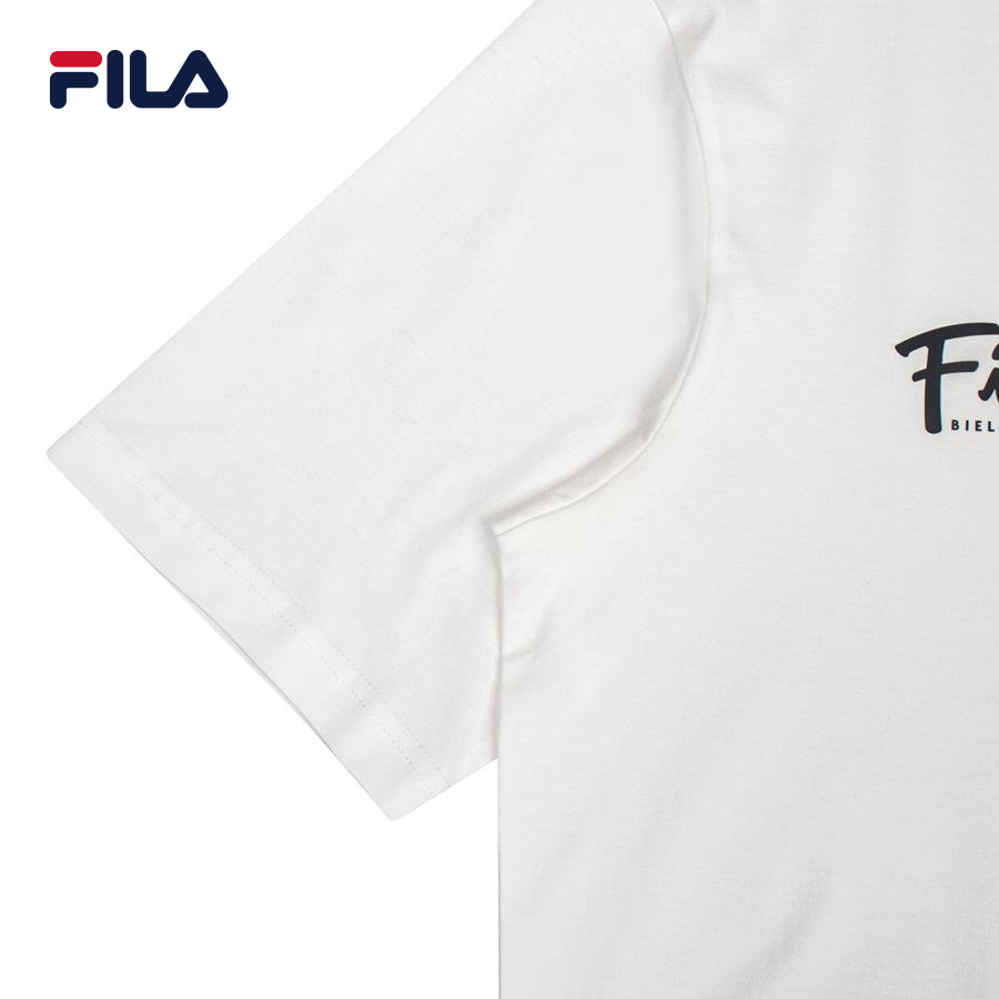 Áo thun tay ngắn thời trang unisex Fila SHORT SLEEVE TEE - FW2RSE3007M-WHI