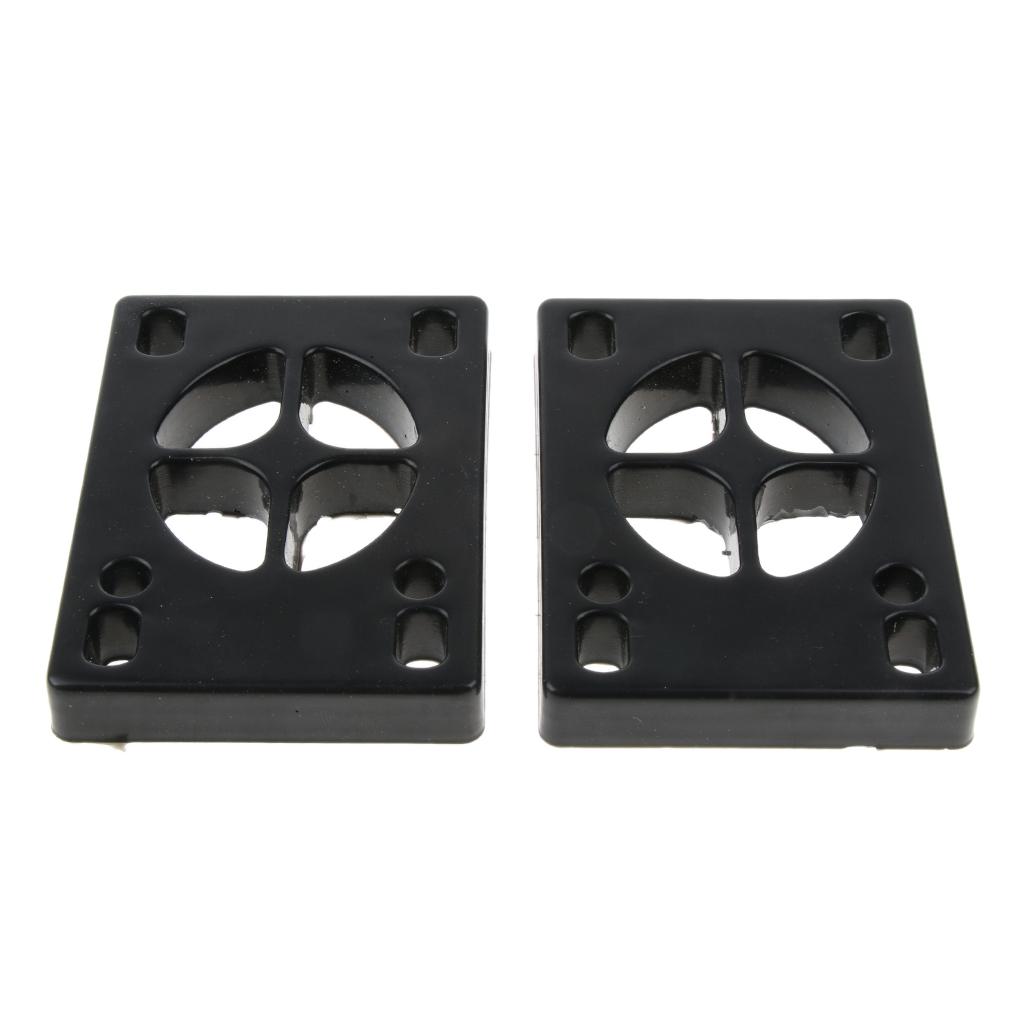 2x Pair of Skateboard Riser Pads