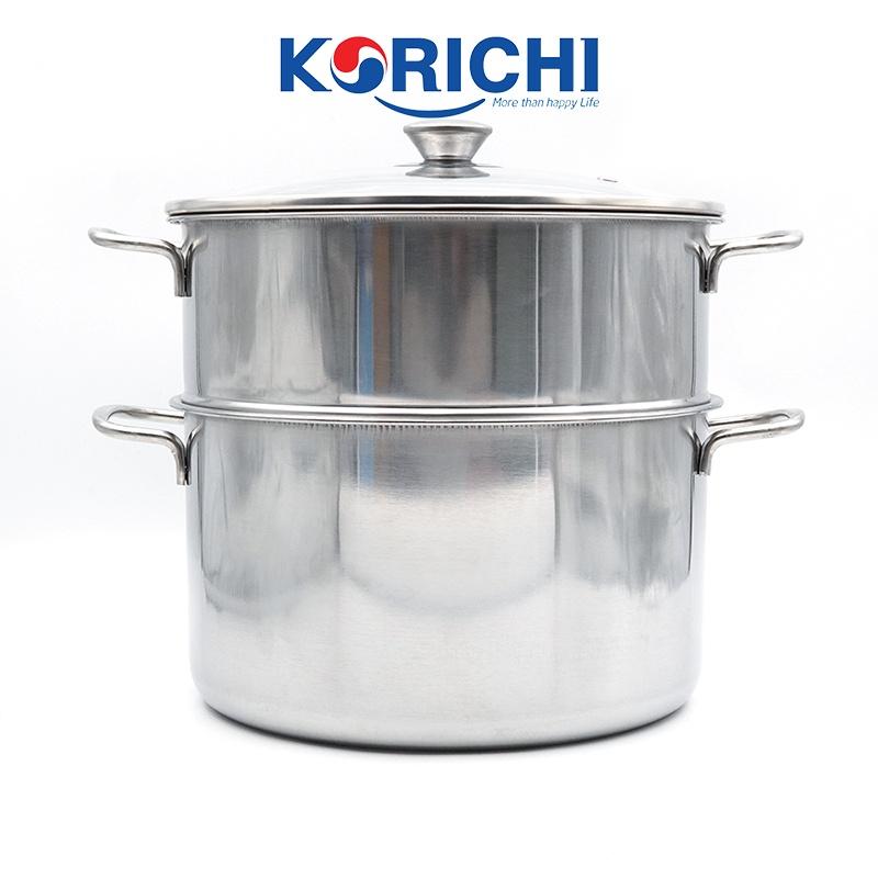 Bộ xửng hấp cách thủy đa năng Korichi - KRC-BX - Hàng chính hãng