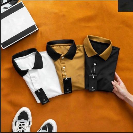 Áo PoLo Nam Nữ Họa Tiết Sọc Sang Trọng, Áo Thun Nam Chất Cotton Cá Sấu Siêu Thoải Mái AT10 - MINHSTORE66