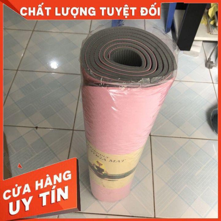 thảm tập yoga , thảm tập gym tại nhà , thảm tập yoga 2 lớp chống trượt định tuyến cao cấp