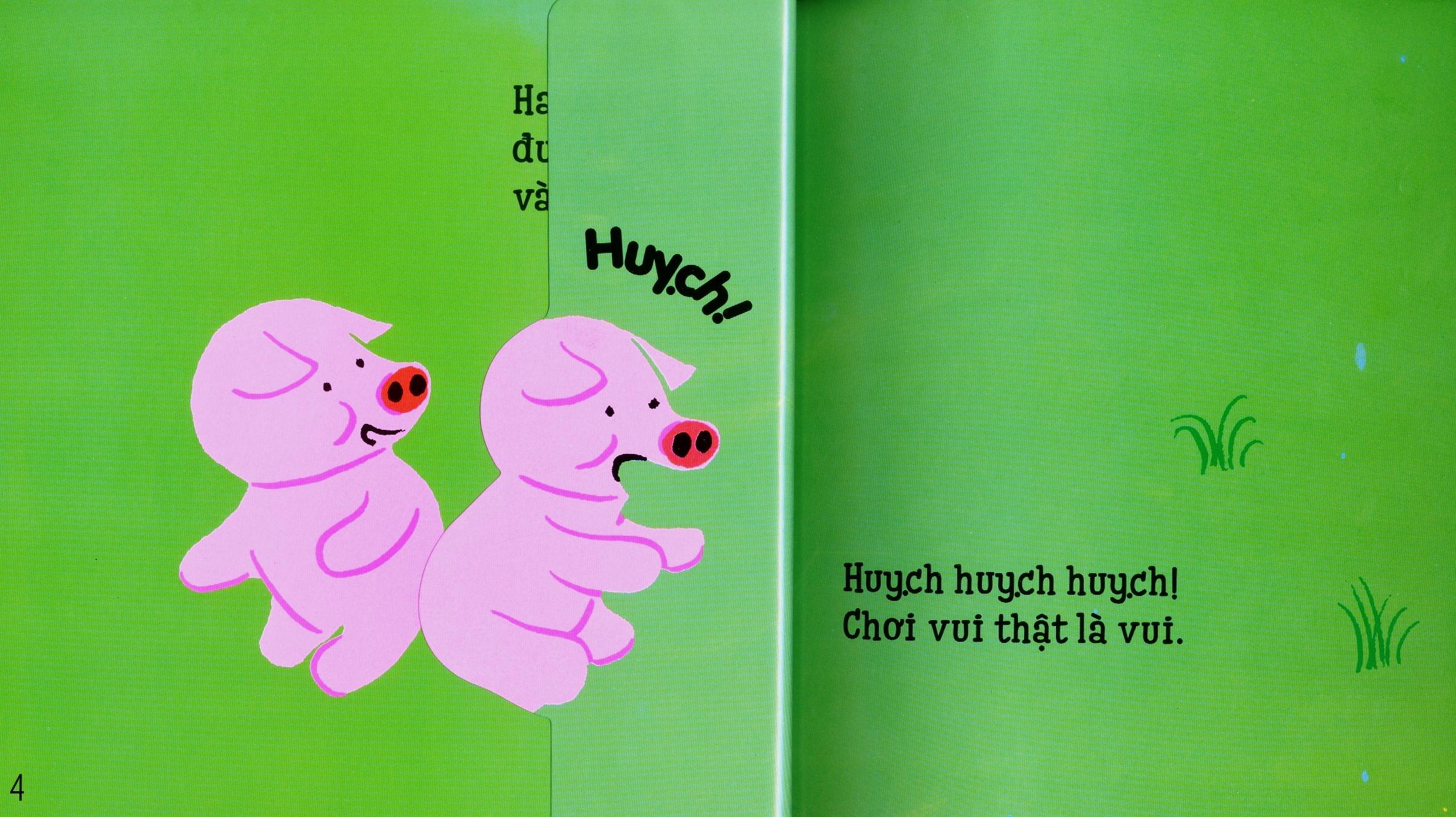 Ehon Kĩ Năng Sống Cho Bé - Huỵch! Bộp! Ghì Chặt (Từ 0 - 3 Tuổi)