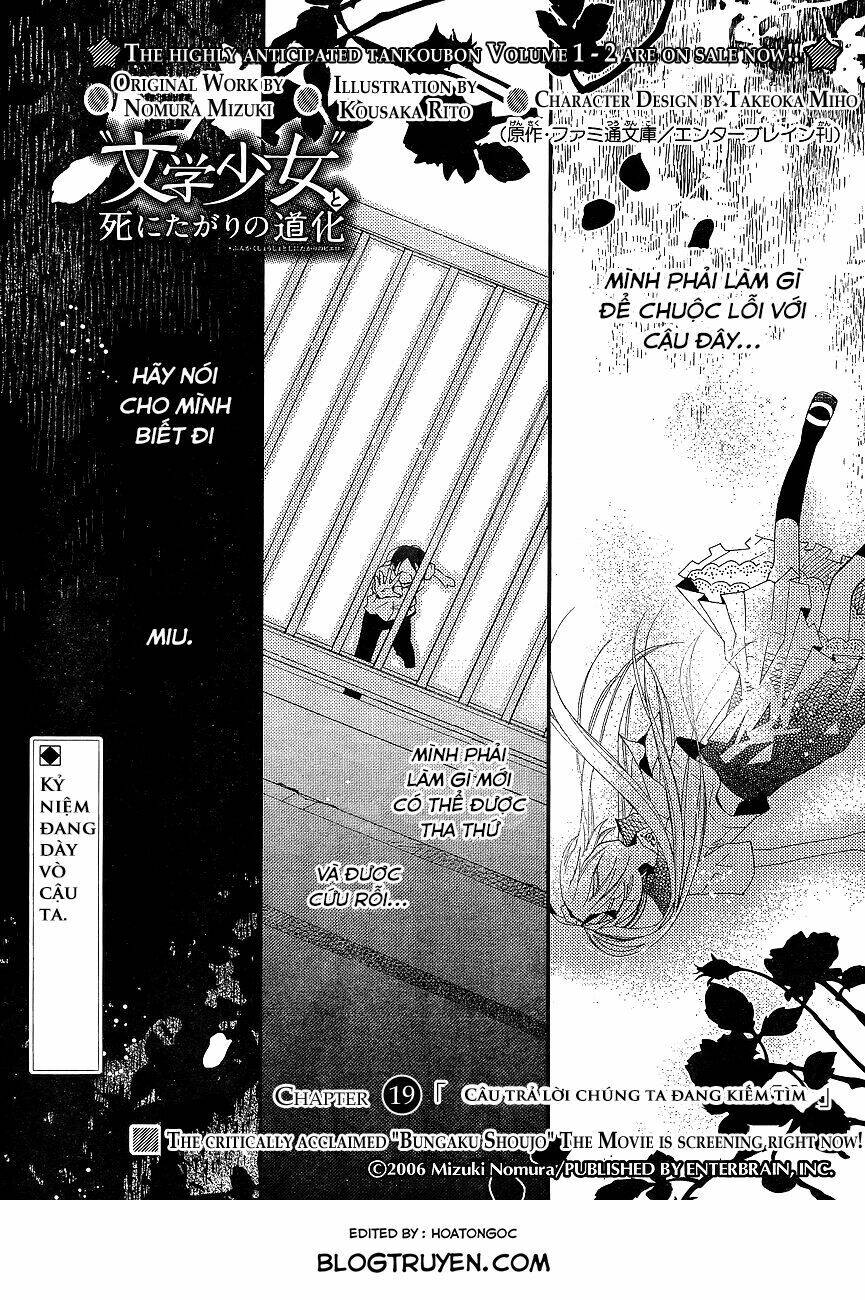 cô gái văn chương và tên hề thích chết chapter 19 3