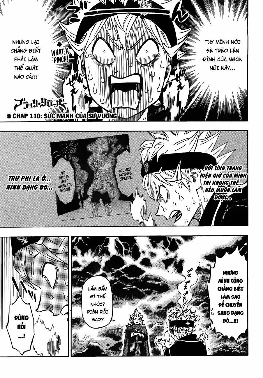 black clover - pháp sư không phép thuật chapter 110 1