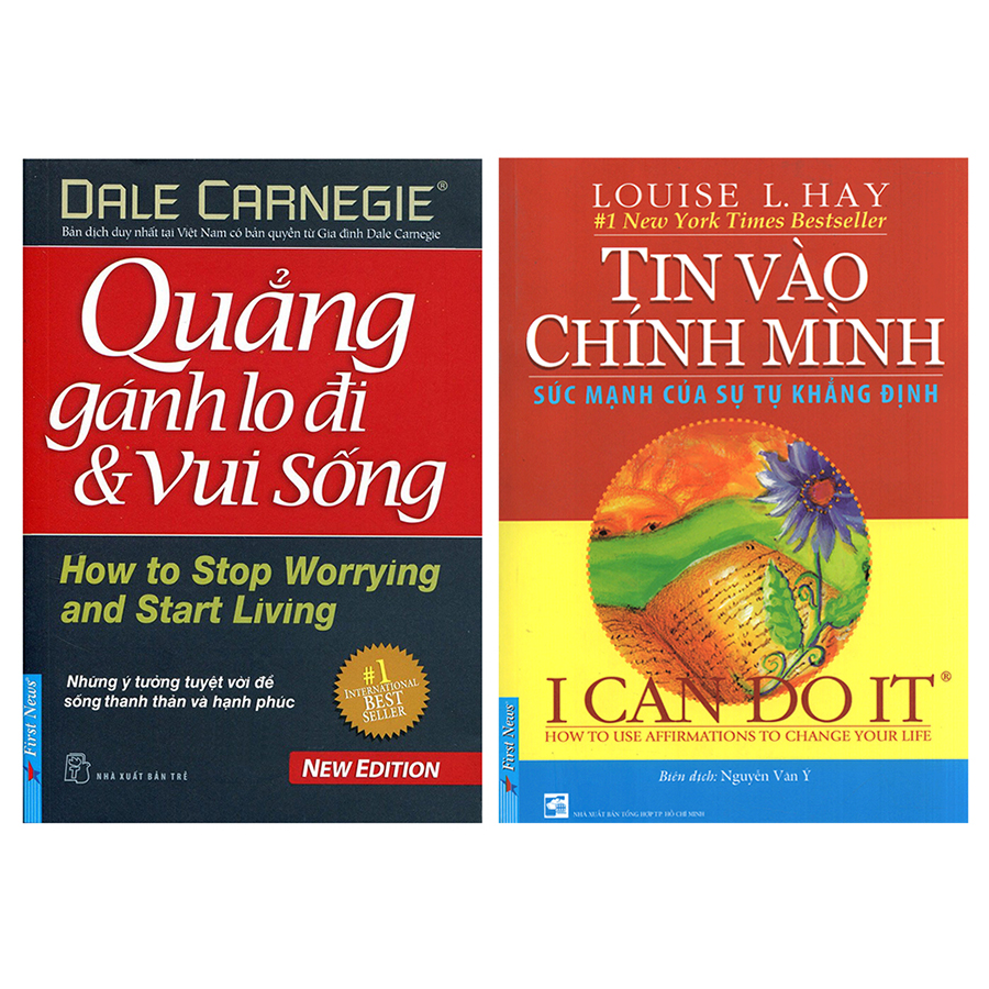 Combo Tin Vào Chính Mình + Quẳng Gánh Lo Đi Và Vui Sống