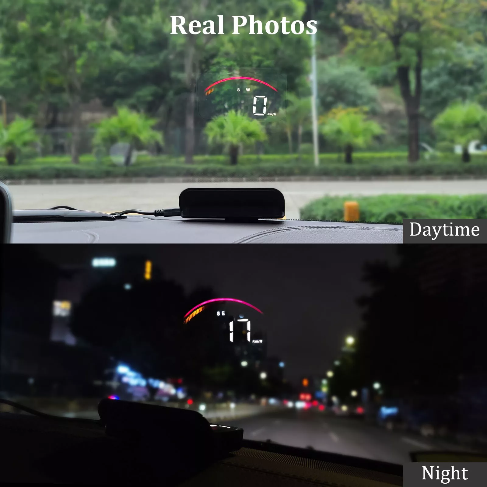 Màn Hình HUD M11 Hiển Thị Tốc Độ OBD2 + GPS – Đa Hệ, Đa Giao Diện, Tương Thích Mọi Loại Xe