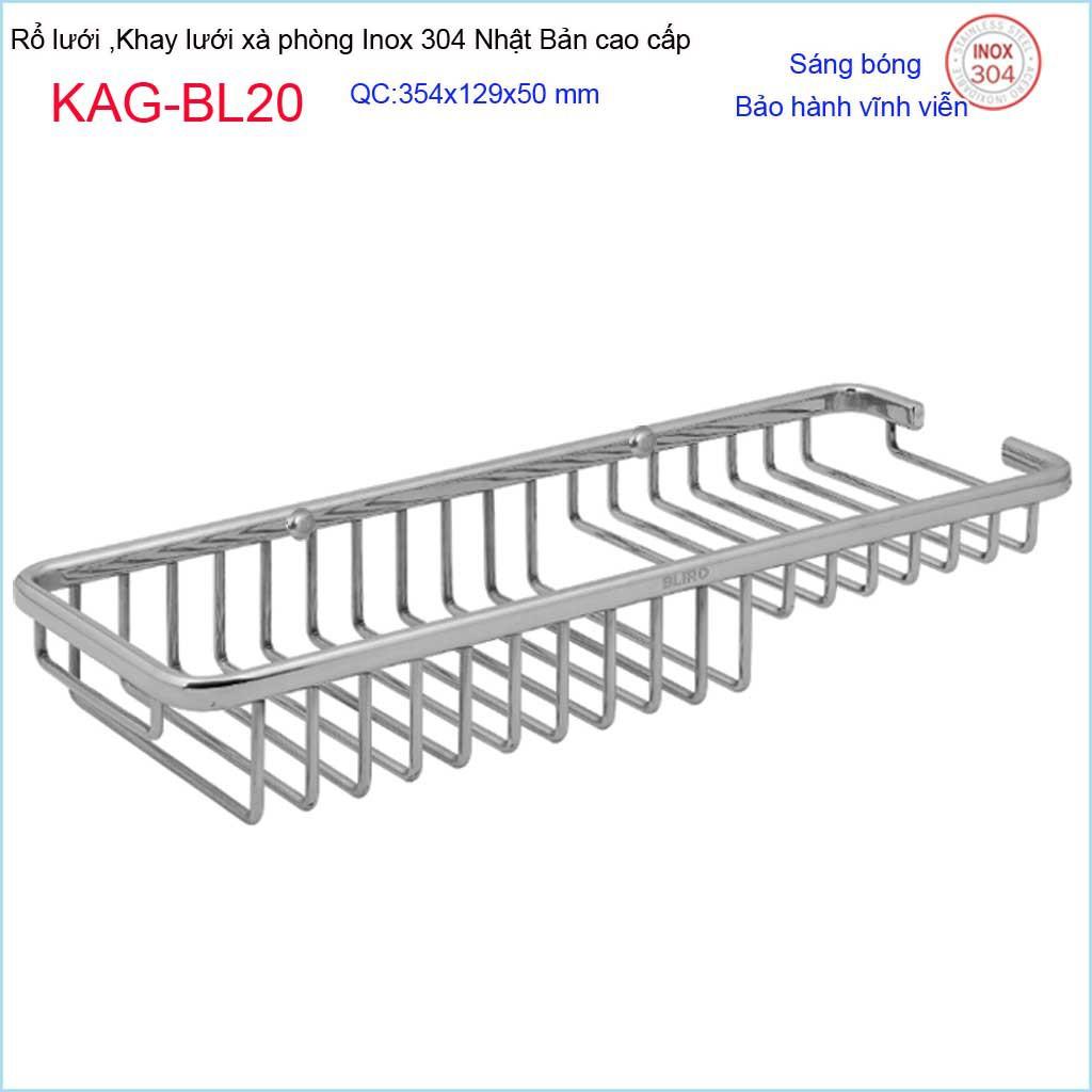 Kệ inox 304 Nhật Bản cao cấp KAG-BL20