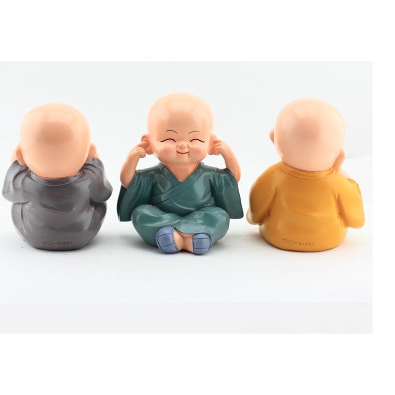 Bộ tượng tứ không trang trí taplo ô tô, tap lô xe hơi xinh xắn- Hoàng Đông Shop