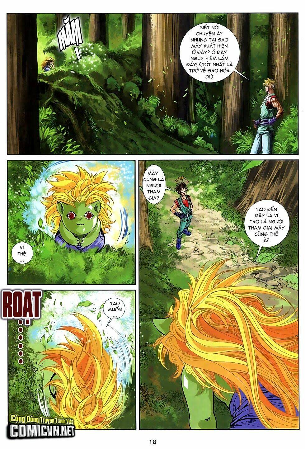 ba động quyền z hadouken zero chapter 4 18