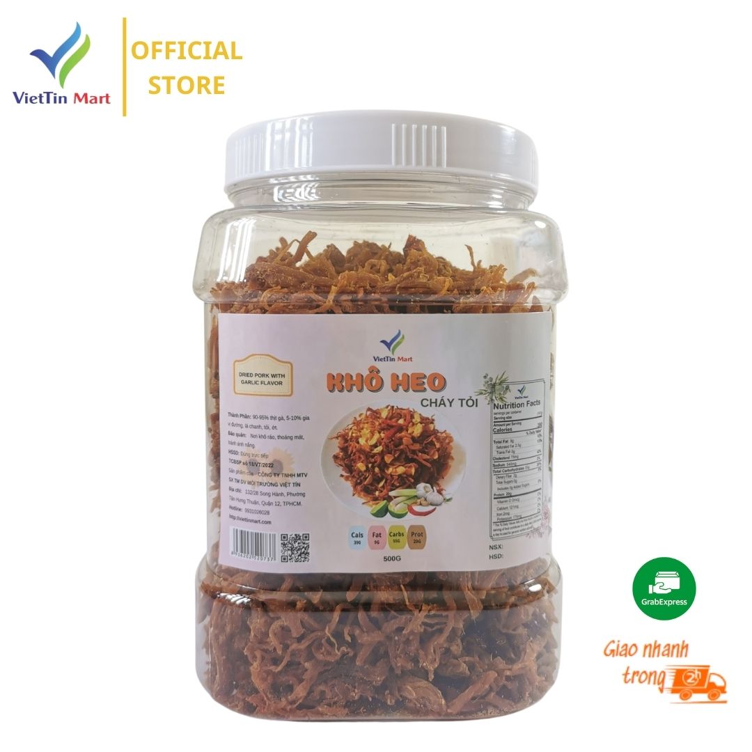 Khô Heo Cháy Tỏi VIETTIN MART 1KG