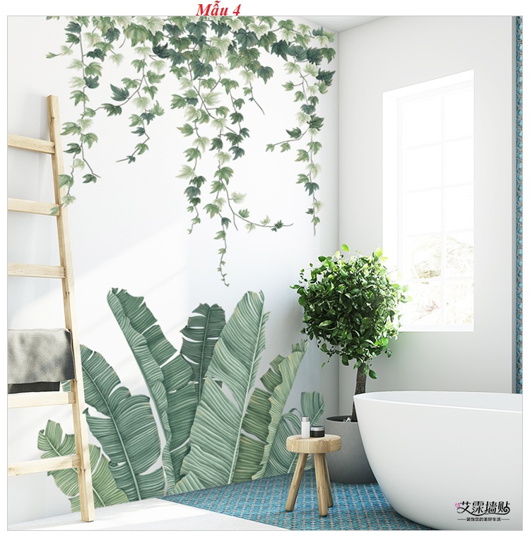 Decal dán tường mùa thu-BIG SIZE-Thăng hoa cảm xúc