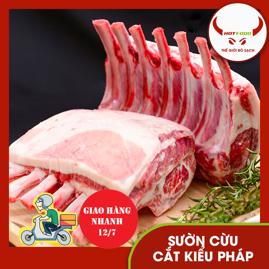 Sườn Cừu Úc Cắt Kiểu Pháp -1Kg